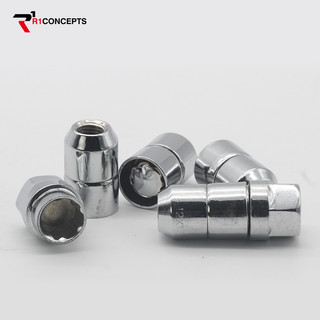 4 anti-theft nuts+2 keys or 4 anti-theft nuts+1 key malloy wheel anti-theft nut screw hub nut m12x1.5 m12x1.25 m1/2