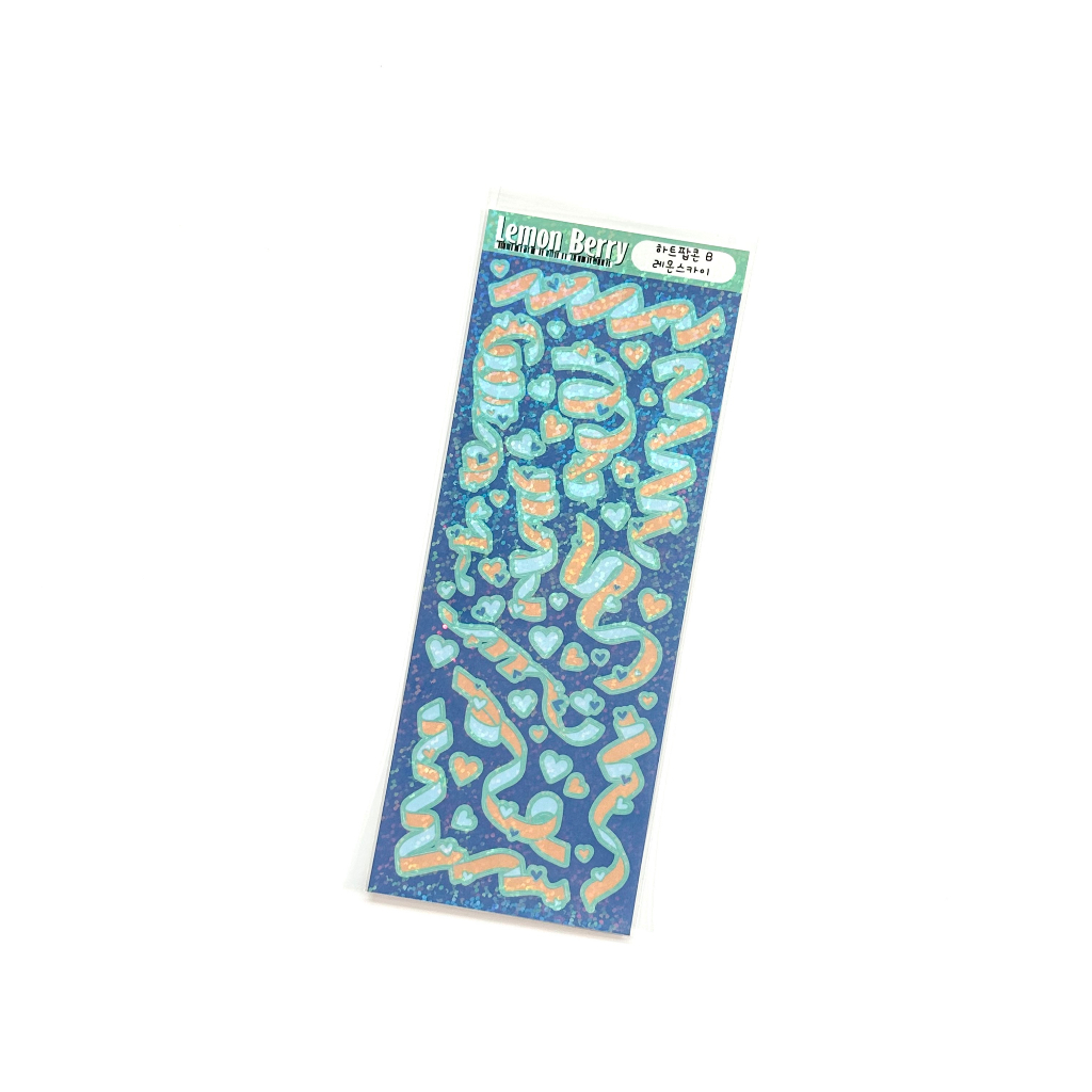 Miếng Dán Trang Trí Họa Tiết Hoạt Hình Phối Ruy Băng Lấp Lánh Kiểu Hàn Quốc Dễ Thương diy