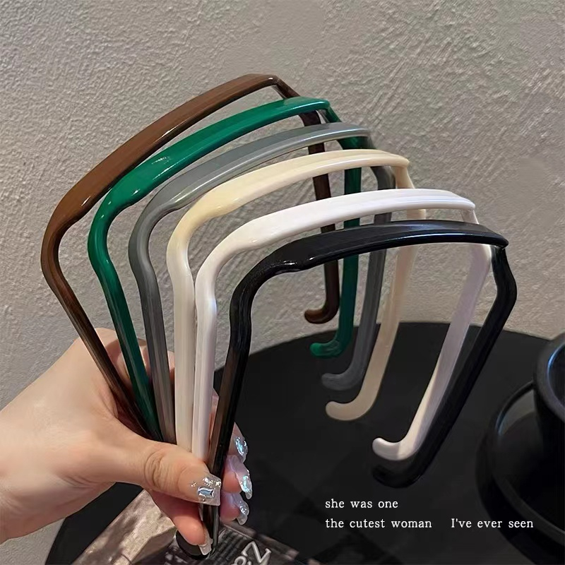 Băng Đô Cài Tóc Hình Vuông Phong Cách Mới 2023 Dễ Phối Đồ