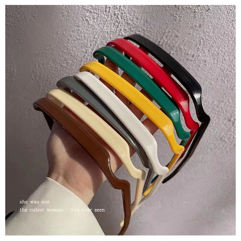 Băng Đô Cài Tóc Hình Vuông Phong Cách Mới 2023 Dễ Phối Đồ