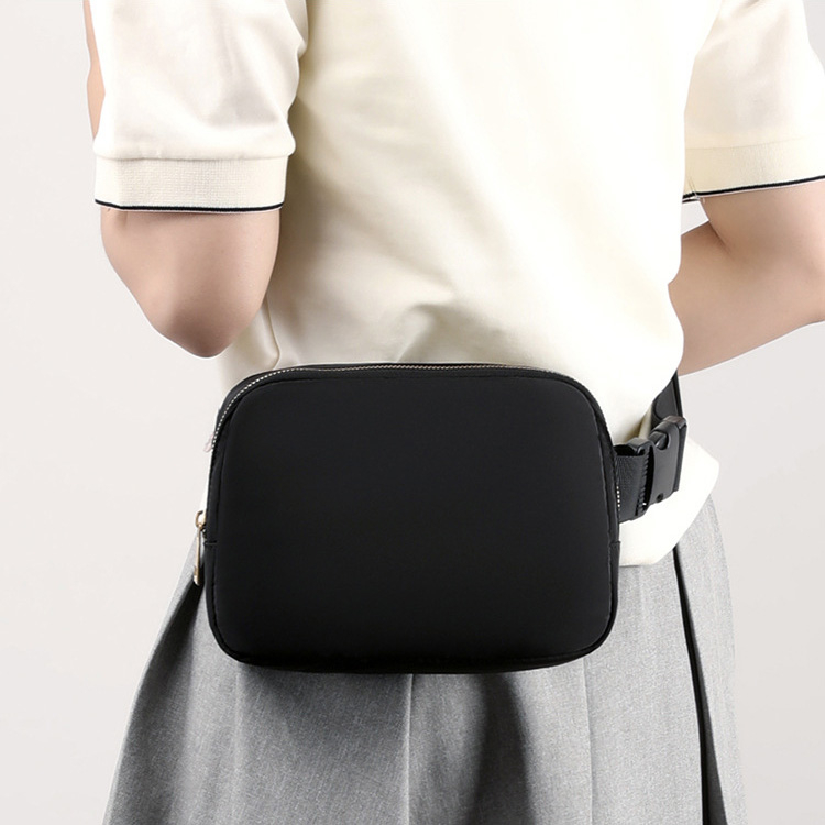 Túi Đeo Chéo Ngực Đựng Điện Thoại Bằng nylon kj255 Phong Cách Thể Thao Thời Trang Cho Nam Và Nữ