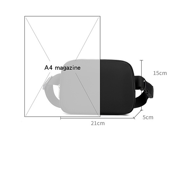 Túi Đeo Chéo Ngực Đựng Điện Thoại Bằng nylon kj255 Phong Cách Thể Thao Thời Trang Cho Nam Và Nữ