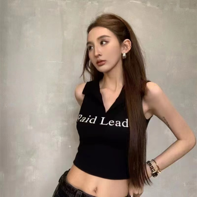 Áo Dệt Kim Sát Nách Dáng Ôm Thời Trang Mới 2023 Cho Nữ