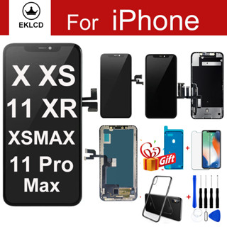 Màn Hình Cho iPhone X XR XS 11 Pro Max Màn Hình Cảm Ứng Digitzer Lắp Ráp LCD Thay Thế 100% Đã Kiểm Tra