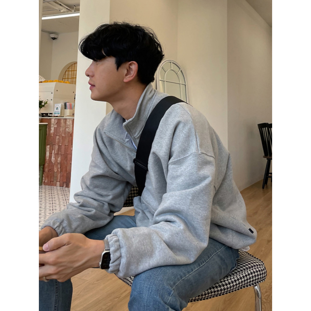 Áo Len Nam Dài Tay Cổ Tròn Thời Trang Hàn