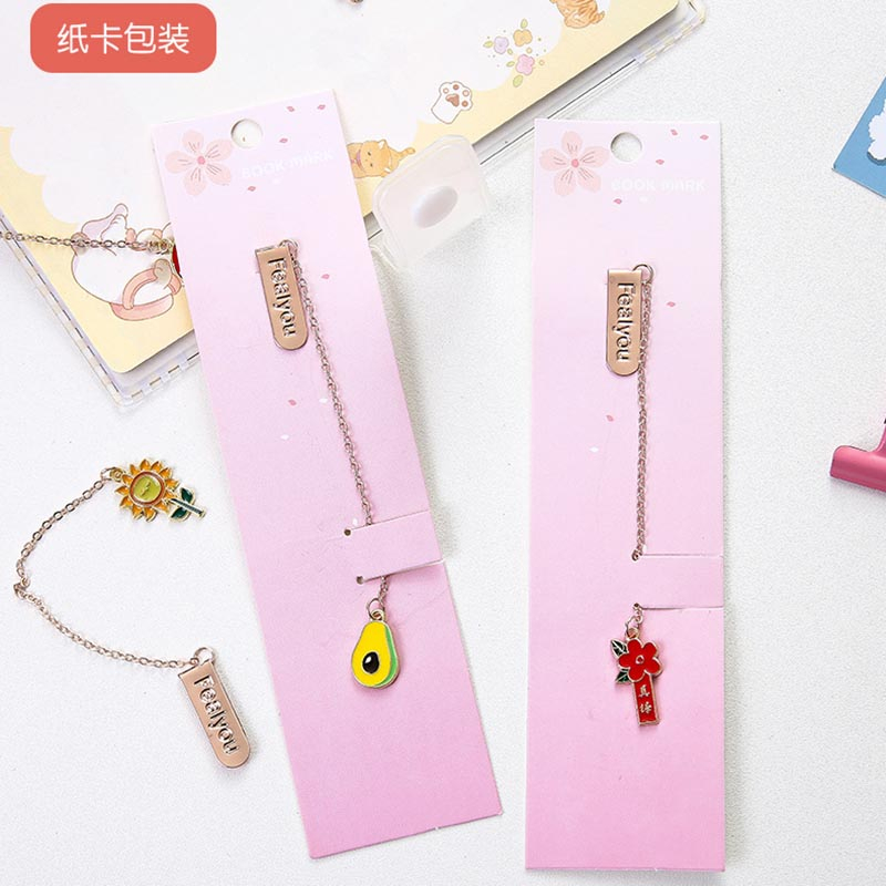 Dụng cụ đánh dấu trang sách thiết kế chuỗi dây sáng tạo