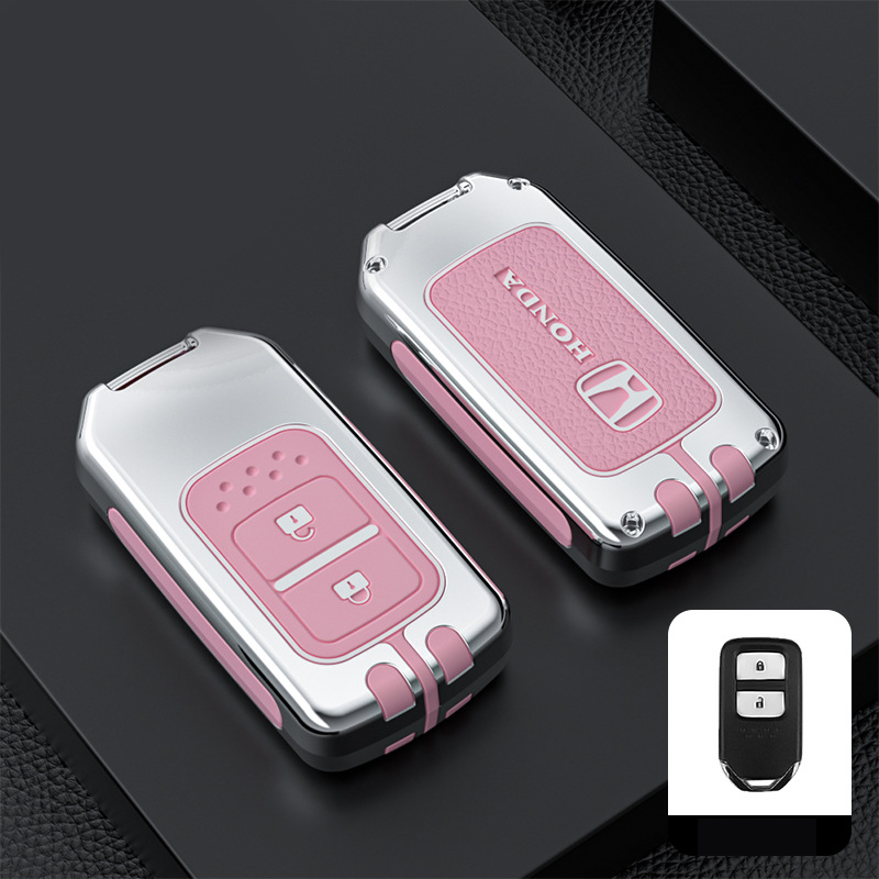 Ốp chìa khoá HonDa CRV, HRV, Civic, City, Brio, Jazz 2 / 3 / 4 Nút 05