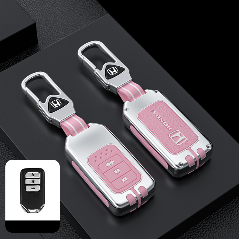 Ốp chìa khoá HonDa CRV, HRV, Civic, City, Brio, Jazz 2 / 3 / 4 Nút 05