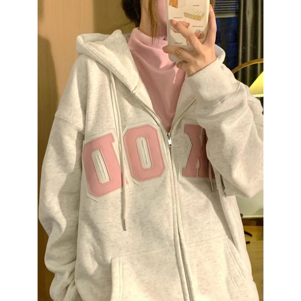 Rosella hoodie Áo Khoác áo khoácnữ Chất lượng thời trang thoải mái  A28J124