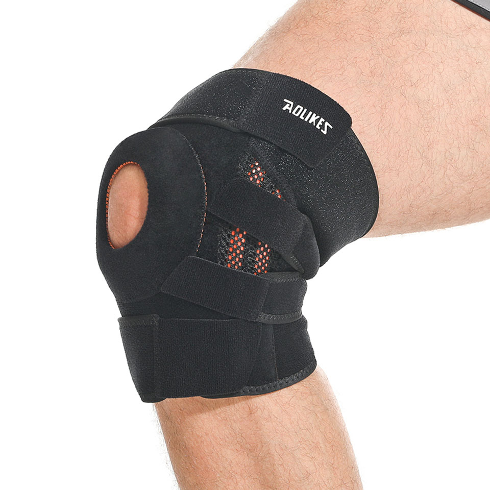Aolikes 1 Miếng Đệm Đầu Gối Hỗ Trợ Giảm Đau Và Phục Hồi Nhanh Chóng