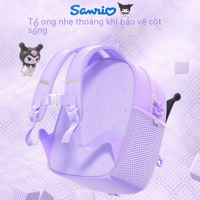 Balo đi học trẻ em mẫu giáo HelloKitty Sanrio bé gái chống thất lạc cho bé 1-6 tuổi mới ba lô siêu nhẹ