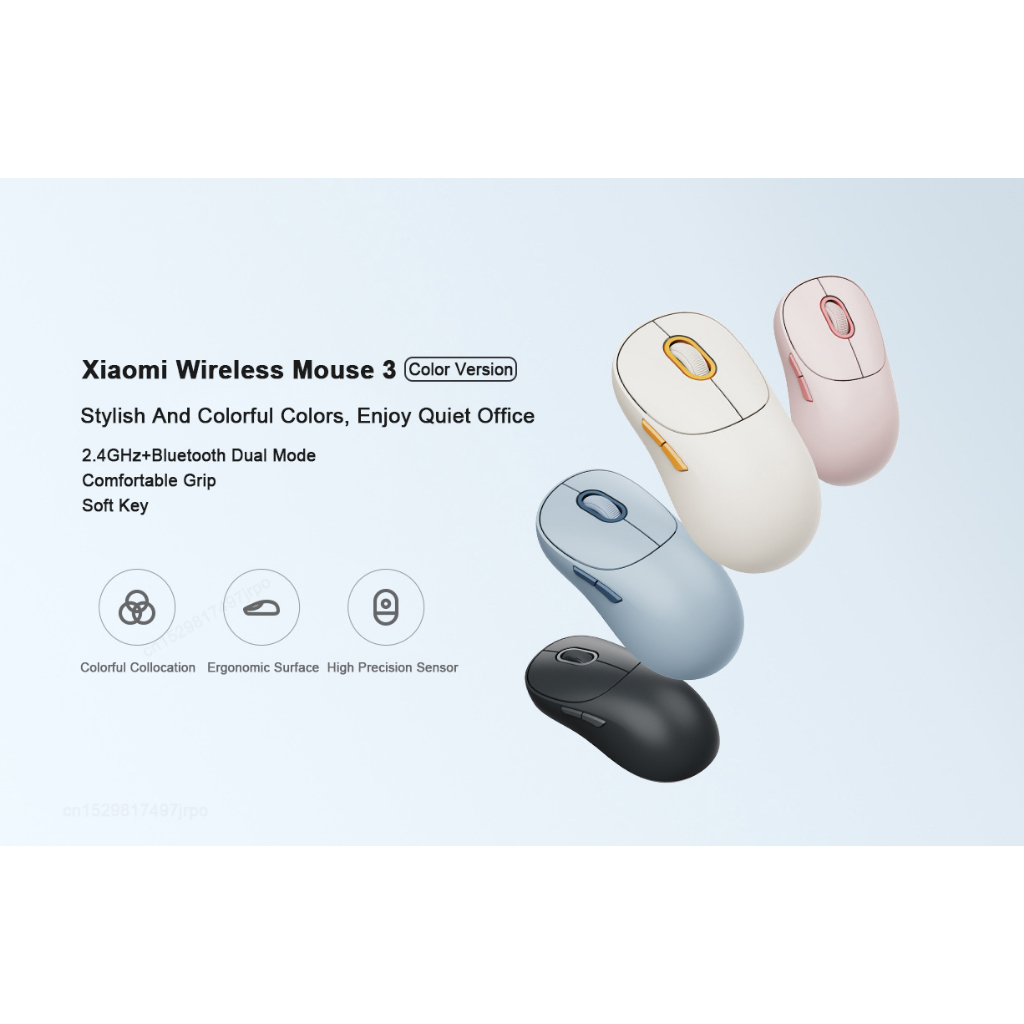 Xiaomi Chuột Không Dây 2.4g Kết Nối bluetooth 3 Màu