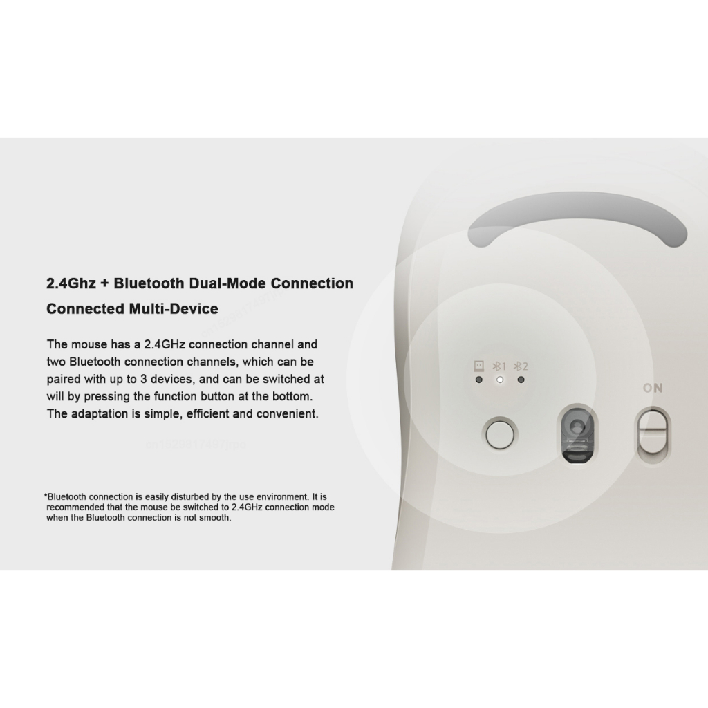 Xiaomi Chuột Không Dây 2.4g Kết Nối bluetooth 3 Màu