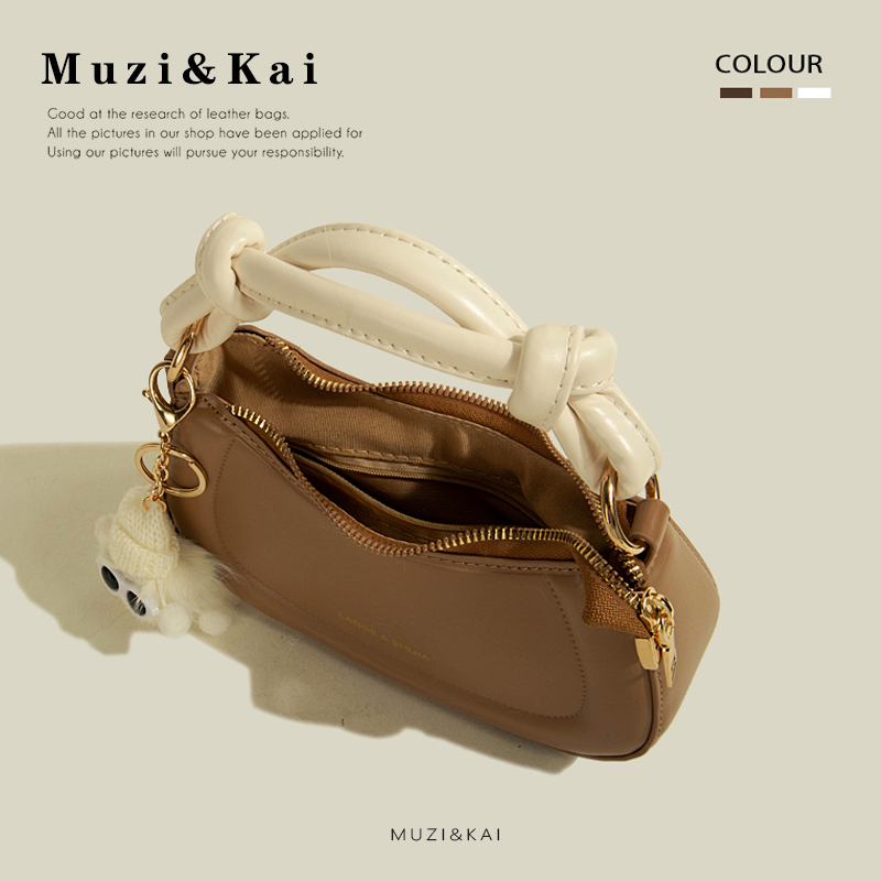 Muzikai Túi Xách Tay Thời Trang Mùa Thu 2023 Dễ Phối Đồ Dành Cho Nữ