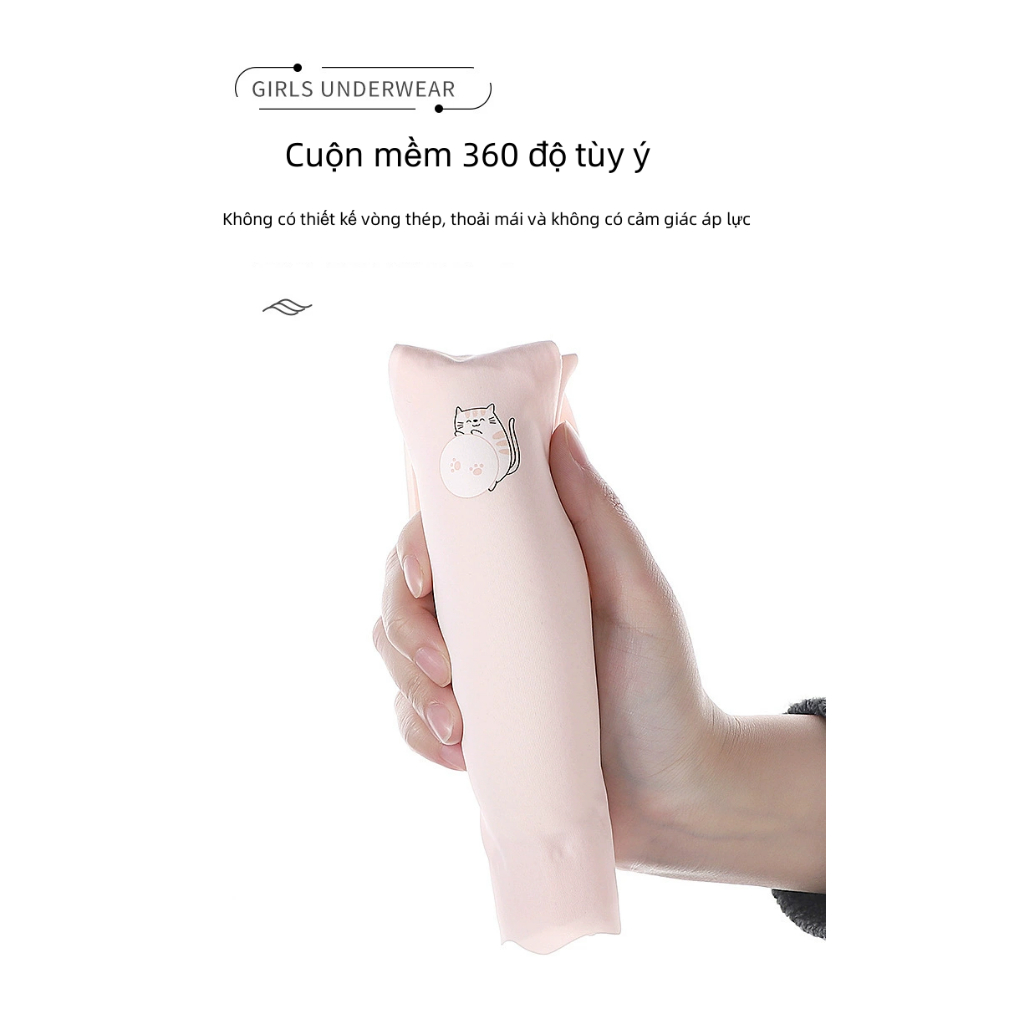 🍒muying🍒 Áo Ngực Cho Bé Gái Phát ,Em Học Sinh Áo Lót Treo  Áo Ngực ,Triển Thoải Mái Và Thoáng Khí Đồ Lót Trẻ