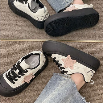 Giày Bánh Mì Tăng Chiều Cao Siêu Nhẹ Phong Cách retro Thời Trang Mới 2023 Cho Nữ