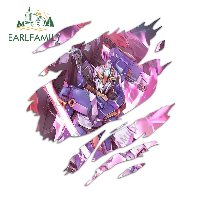 Earlfamily Đề Can vinyl Chống Thấm Nước Dán Xe Hơi / Xe Máy / Cửa Sổ / Xe Tải Kích Thước 13Cmx11.5Cm