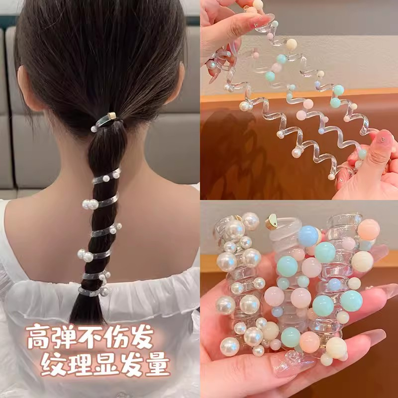 Mới Dây Cột Tóc Cao Su Hình Điện Thoại Màu Kẹo Dễ Thương Cho Bé Gái