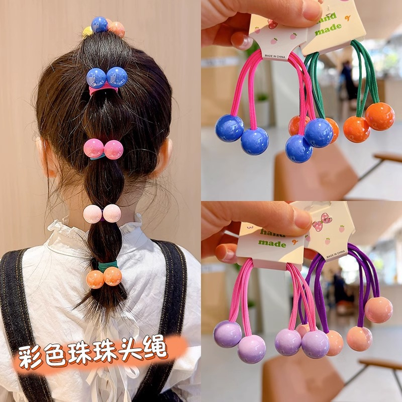 Mới Dây Cột Tóc Cao Su Hình Điện Thoại Màu Kẹo Dễ Thương Cho Bé Gái