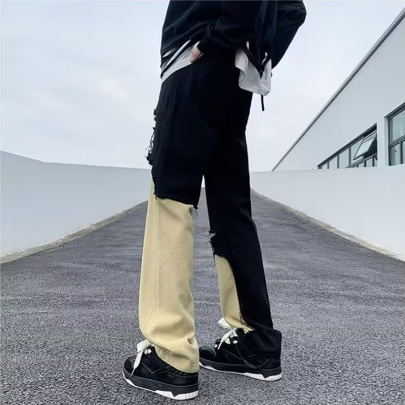 Mới Quần jeans Dài Phong Cách hip hop Thời Trang Cho Nam Và Nữ