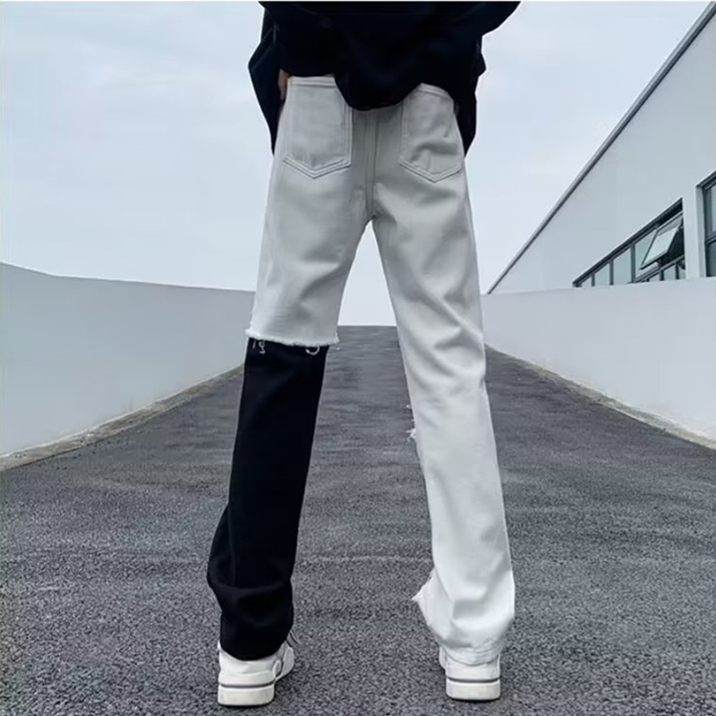 Mới Quần jeans Dài Phong Cách hip hop Thời Trang Cho Nam Và Nữ