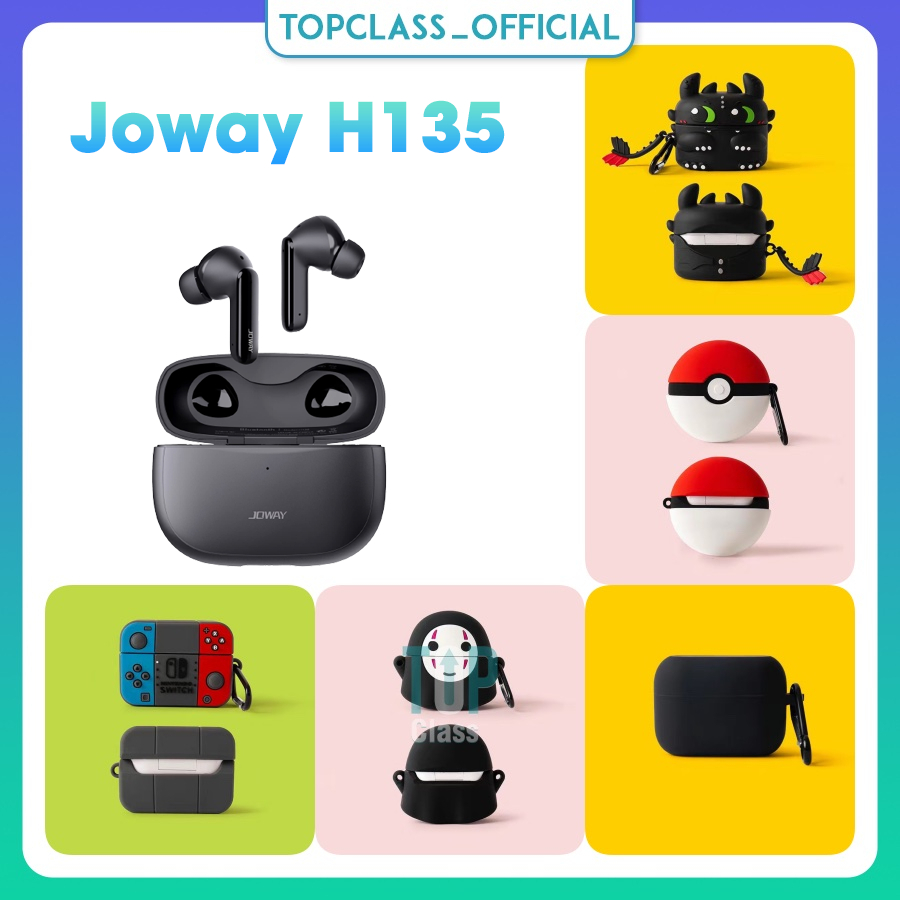 Ốp Lưng Vỏ Bảo Vệ Hộp Đựng Sạc Tai Nghe Joway H135 tws Hình Hoạt Hình Xinh Xắn