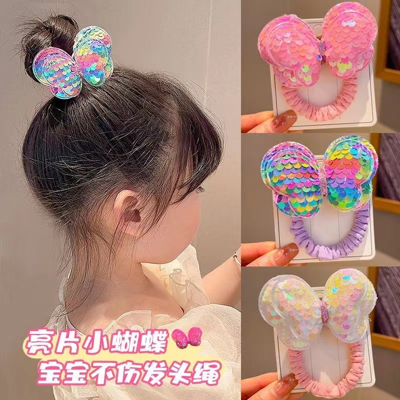Mới Dây Cột Tóc Cao Su Hình Điện Thoại Màu Kẹo Dễ Thương Cho Bé Gái