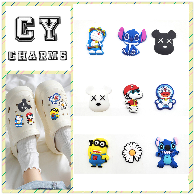 Giày Crocs Bằng PVC Jibbitz Trang Trí Hạt Cườm Cho Bé Trai Và Bé Gái DIY Bán Chạy