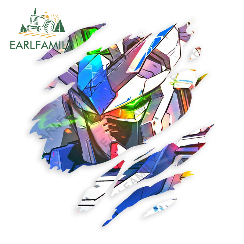 Earlfamily Đề Can vinyl Chống Thấm Nước Dán Xe Hơi / Xe Máy / Cửa Sổ / Xe Tải Kích Thước 13Cmx11.5Cm