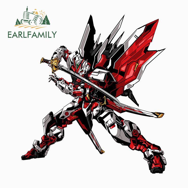 Earlfamily Đề Can vinyl Chống Thấm Nước Dán Xe Hơi / Xe Máy / Cửa Sổ / Xe Tải Kích Thước 13Cmx11.5Cm