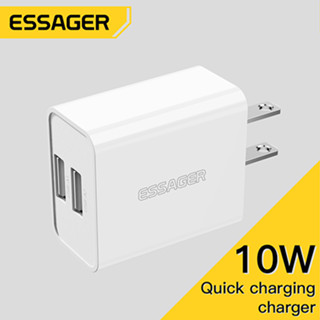 Củ sạc nhanh Essager cổng USB 10w 100v-240v thích hợp cho cho điện thoại Android iPhone