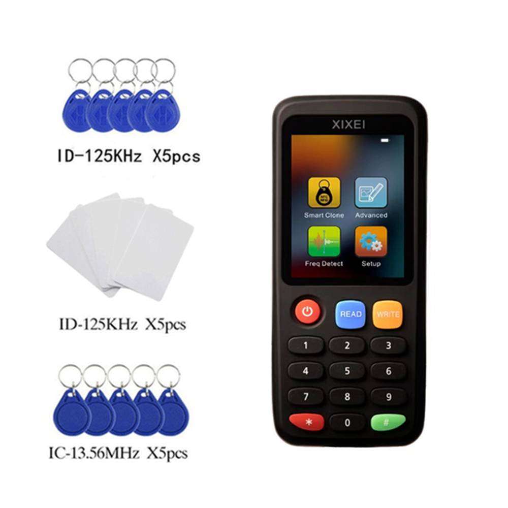 Mới Đầu Đọc Thẻ Bộ Giải Mã Thông Minh rfid x7 id / ic 125khz 13.56mhz nfc 213 / 215