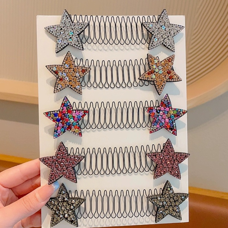 Lược Cài Tóc Hình Ngôi Sao Năm Cánh Xinh Xắn Cho Bé Gái