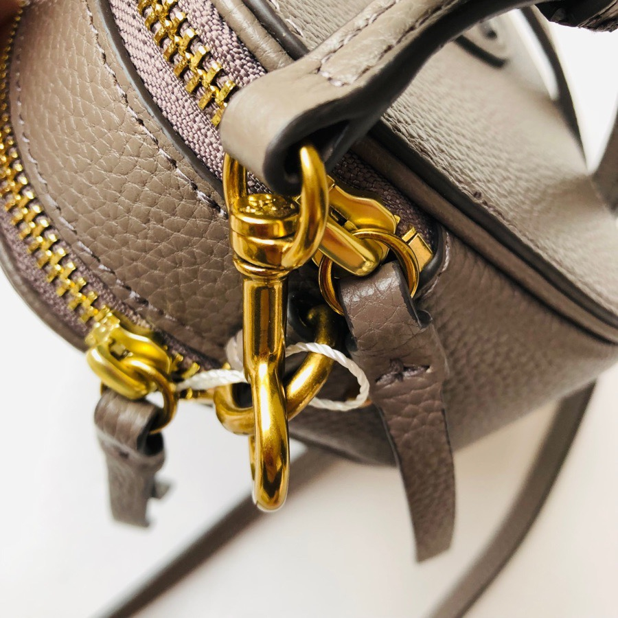 Túi Đeo Chéo Da Bò Thật Hình Vuông Nhỏ Có Khóa Kéo Đôi Thời Trang Cho Nữ777777-0828