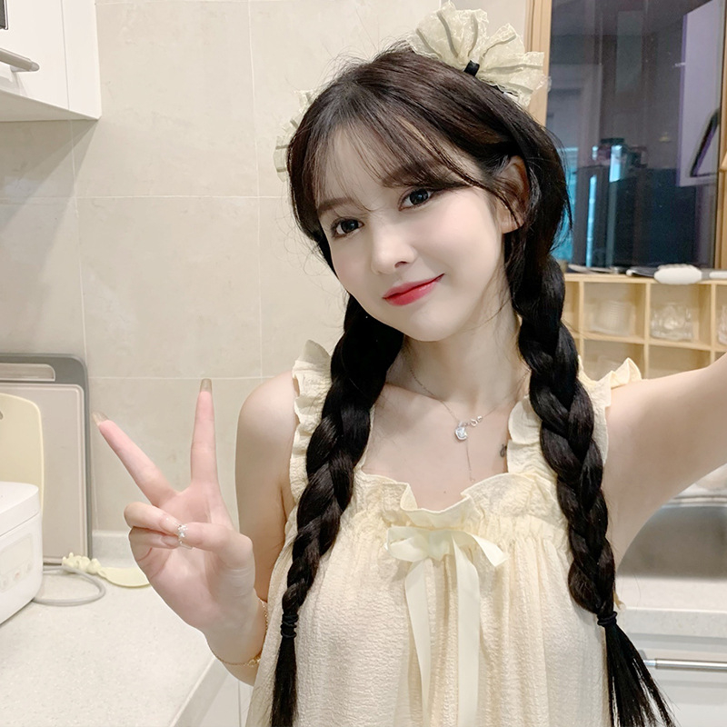 Váy ngủ 2 dây mặc nhà dễ thương, Đầm ngủ pijama hai dây phong cách hàn quốc thời trang mùa hè dành cho nữ Lff0828