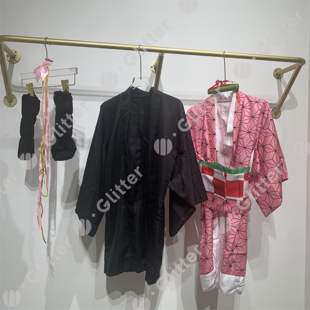 Bộ Trang Phục Kimono Hóa Trang Nhân Vật Anime Demon Slayer Kamado Nezuko Kimetsu no Yaiba Cho Bé