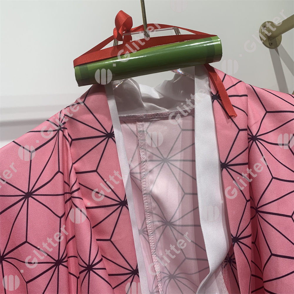 Bộ Trang Phục Kimono Hóa Trang Nhân Vật Anime Demon Slayer Kamado Nezuko Kimetsu no Yaiba Cho Bé