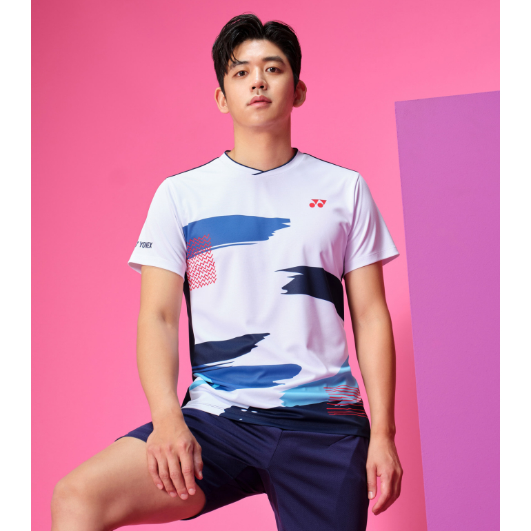 Bộ Đồ Thể Thao yonex Mùa Hè Hàn Quốc 2023 Thấm Hút Mồ Hôi Thoáng Khí Nhanh Khô Cho Nam Và Nữ Chạy Bộ Ngoài Trời