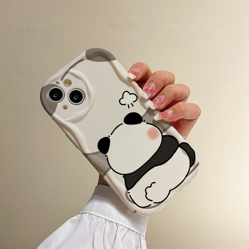 Ốp Điện Thoại Hình Gấu Trúc Cho iphone 11 12pro 13 14promax 7 / 8 / se 6p 8plus 11 / 13pro x xr xs max 12 / 13mini 14plus 6s