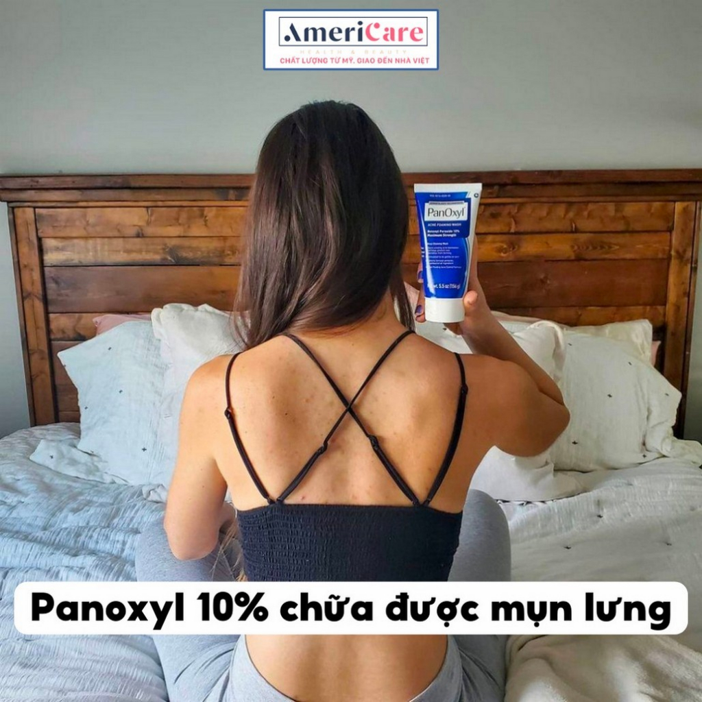 CHÍNH HÃNG✨ PanOxyl Acne Foaming Wash Benzoyl Peroxide 10% 156g Sữa rửa mặt cho da mụnMaximum Strength