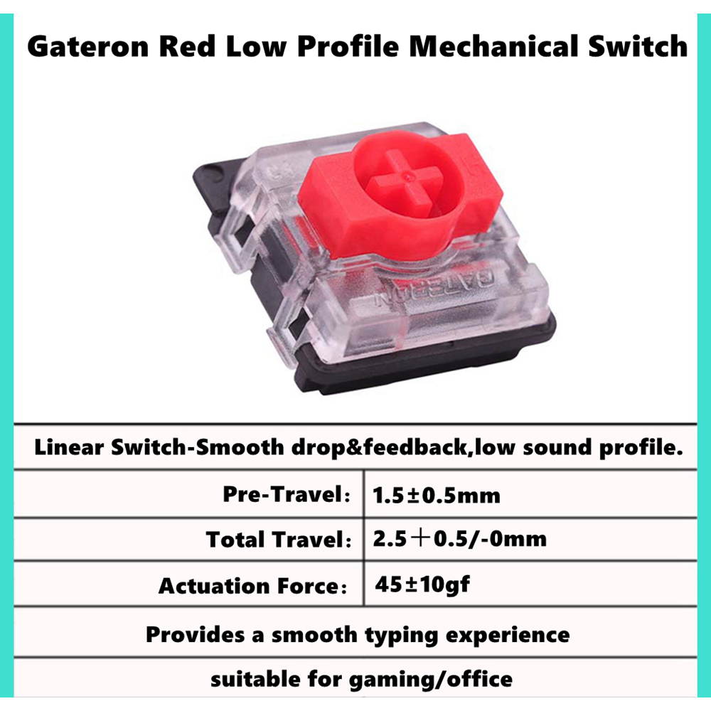 Set 10 Công Tắc 3 Chấu Siêu Mỏng Chuyên Dụng Cho Bàn Phím Cơ air75 air60 k1 k3 k7 ks27 ks33