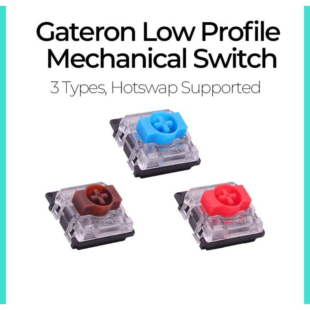 Set 10 Công Tắc 3 Chấu Siêu Mỏng Chuyên Dụng Cho Bàn Phím Cơ air75 air60 k1 k3 k7 ks27 ks33