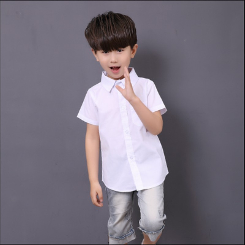 Áo sơ mi tay ngắn trẻ em Áo sơ mi trẻ em, áo sơ mi trẻ em