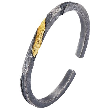 Vòng Tay Mạ Vàng 24k Phong Cách retro Cho Nam