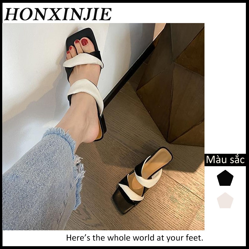 HONGXINJIE dép sandal nữ dép đi biển 2023 HOTSALE Dép cổ điển B28G199