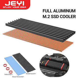 Tản Nhiệt SSD JEYI M.2, Nhôm PS5 Tản Nhiệt Thể Rắn Ổ Đĩa Silicon Làm Mát Cho NVME NGFF M2 2280 PCI-E SSD Có Tấm Làm Mát