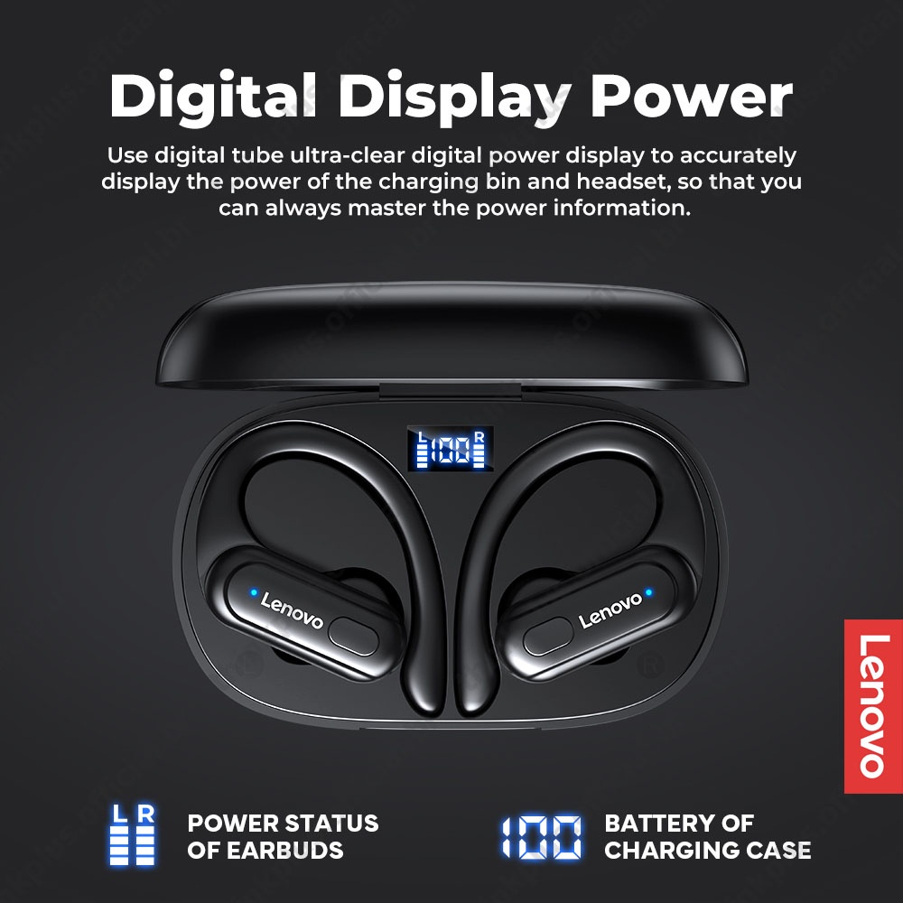 Lenovo thinkplus XT60 Tai nghe không dâyTWS Bluetooth 5.3 Tai nghe giảm tiếng ồn HiFi Stereo
