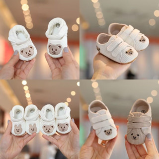 Thời Trang Giày Vải cotton Mềm Mại Chống Trượt Họa Tiết Động Vật Hoạt Hình Dễ Thương Cho Bé Sơ Sinh