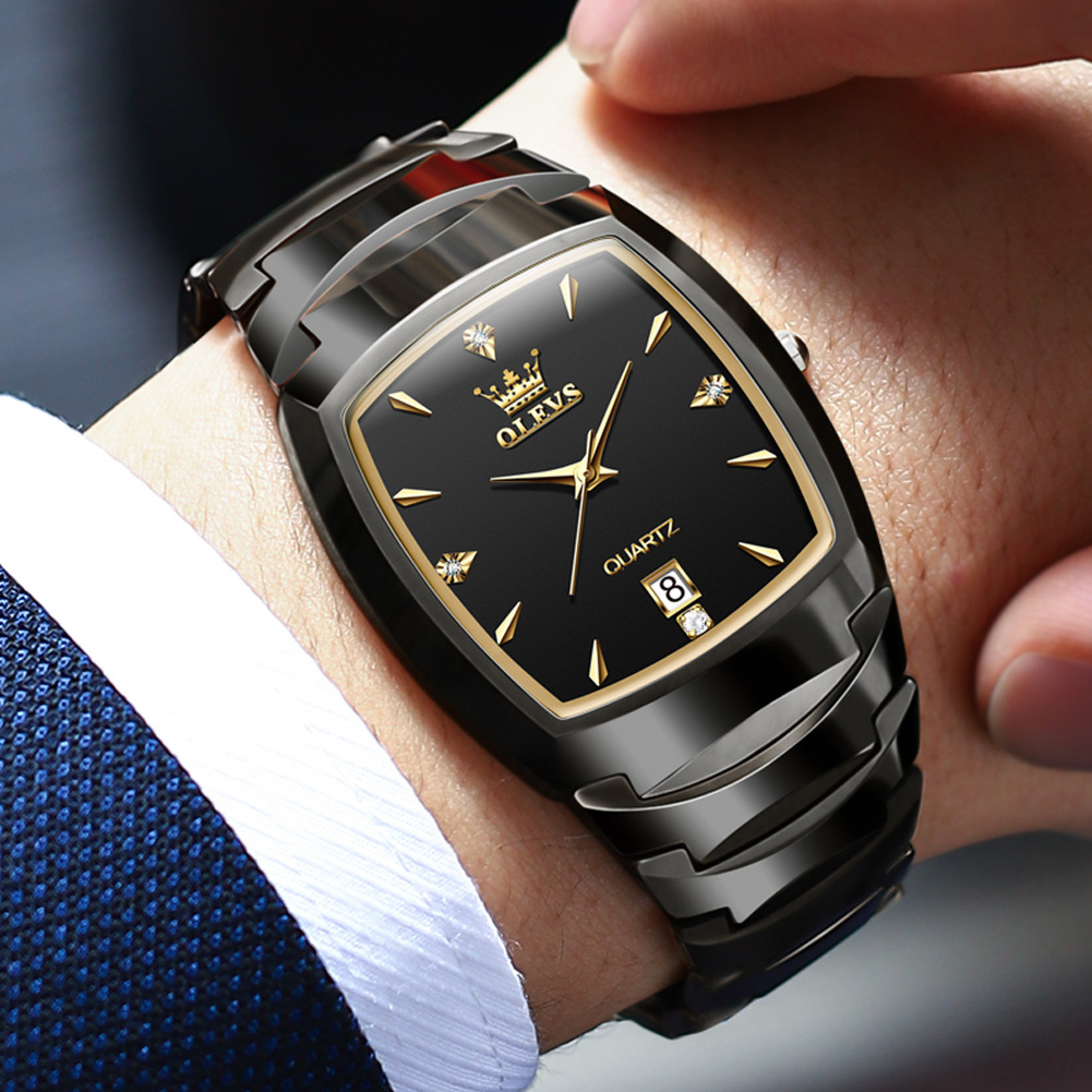 OLEVS Dồng Hồ Nam Chính Hãng Chống Nước Thạch Anh Thời Trang Đơn Giản 7006