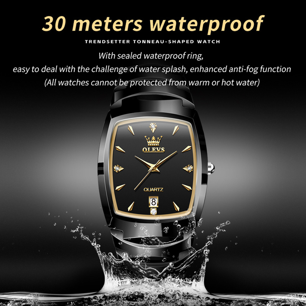 OLEVS Dồng Hồ Nam Chính Hãng Chống Nước Thạch Anh Thời Trang Đơn Giản 7006